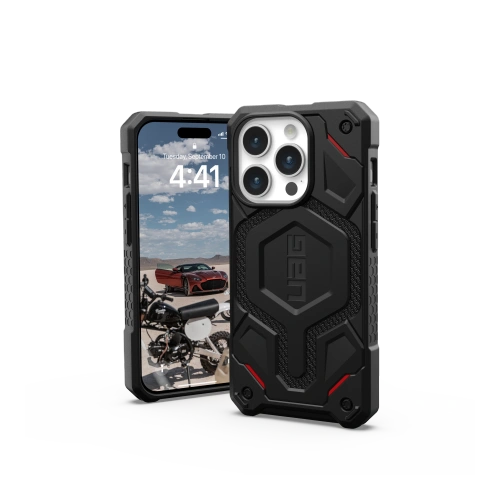 Kup Etui UAG Monarch Pro Apple iPhone 15 Pro MagSafe (kevlar fekete) - UAG1217 - {ean13} - Sklep Home Screen