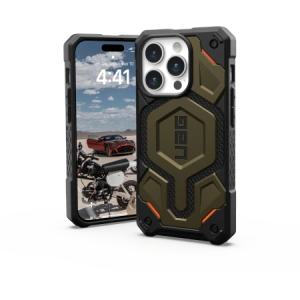 Etui UAG Urban Armor Gear Monarch Pro Apple iPhone 15 Pro MagSafe (kevlar element green)