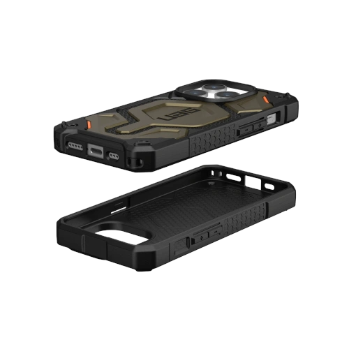 Kup Case UAG Urban Armor Gear Monarch Pro Apple iPhone 15 Pro MagSafe (kevlar element grün) - UAG1219 - {ean13} - Sklep Home Screen