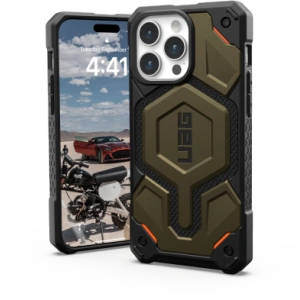 Kup Etui UAG Urban Armor Gear Monarch Pro Apple iPhone 15 Pro Max MagSafe (kevlar element green) - UAG1220 - {ean13} - Sklep Home Screen
