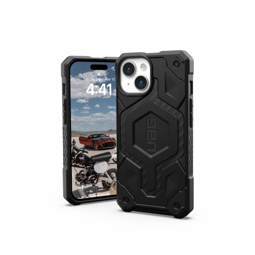 Kup Urban Armor Gear Apple Husă UAG Monarch Pro iPhone 15 MagSafe (fibră de carbon) - UAG1221 - {ean13} - Sklep Home Screen
