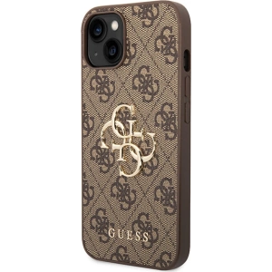 Kup Etui Guess GUHCP15M4GMGBR Apple iPhone 15 Plus / 14 Plus hardcase 4G Big Metal Logo brązowy/brown - GUE2905 - {ean13} - Sklep Home Screen