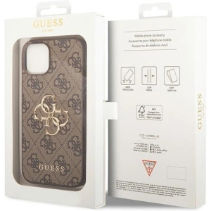 Kup Etui Guess GUHCP15M4GMGBR Apple iPhone 15 Plus / 14 Plus hardcase 4G Big Metal Logo brązowy/brown - GUE2905 - {ean13} - Sklep Home Screen