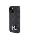 Kup Case Karl Lagerfeld KLHCP15SPKLPKLK Apple iPhone 15 Hardcase Leder Monogram Heißpräge Metalllogo schwarz/black - KLD1711 - {ean13} - Sklep Home Screen