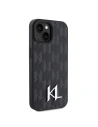Kup Case Karl Lagerfeld KLHCP15SPKLPKLK Apple iPhone 15 Hardcase Leder Monogram Heißpräge Metalllogo schwarz/black - KLD1711 - {ean13} - Sklep Home Screen
