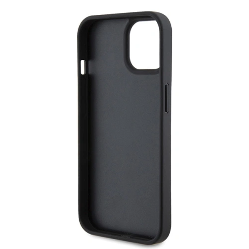 Kup Karl Lagerfeld Apple Caz KLHCP15SPKLPKLK iPhone 15 hardcase piele Monogram Hot Stamp Metal Logo negru / negru - KLD1711 - {ean13} - Sklep Home Screen