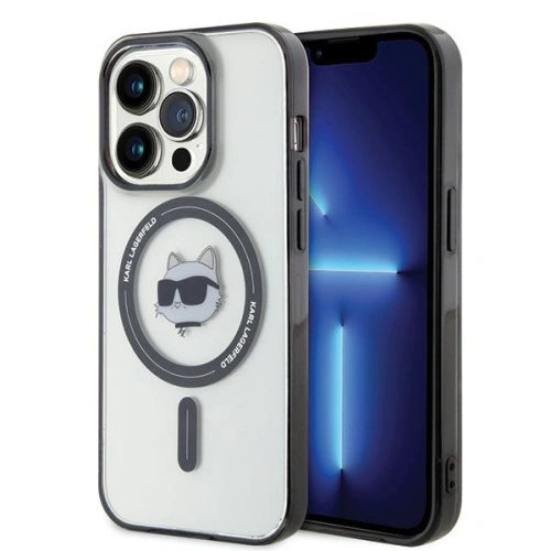 Kup Etui Karl Lagerfeld KLHMP15LHCHNOTK Apple iPhone 15 Pro hardcase IML Choupette`s Head MagSafe transparent - KLD1712 - {ean13} - Sklep Home Screen