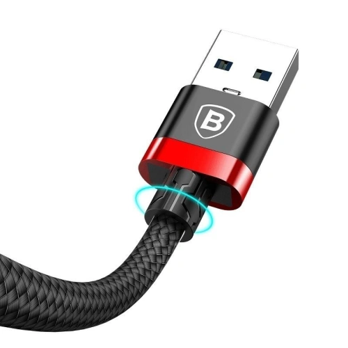 Buy Baseus Golden Belt USB-A to USB-C 3A 1m Red - BSU380RED - {ean13} - Home Screen Store Europe