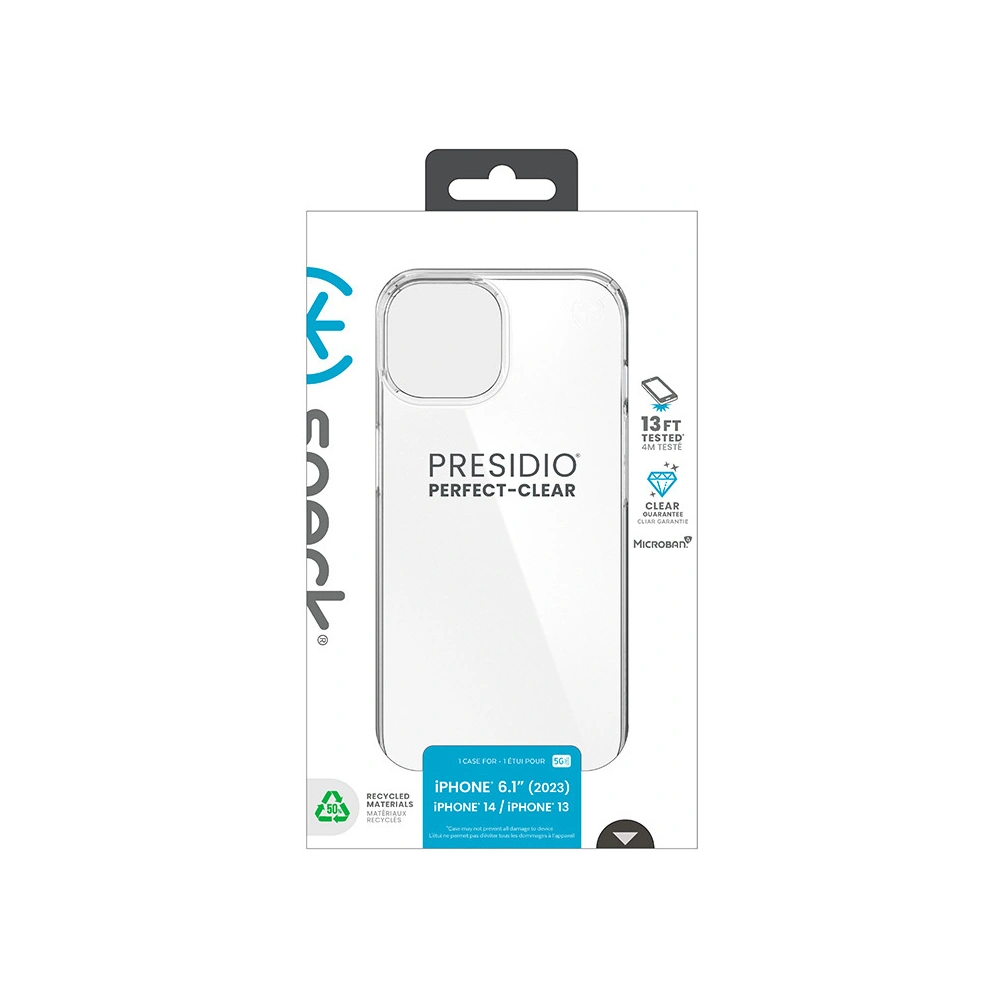Etui Speck Presidio Perfect-Clear Apple iPhone 15 (Clear)