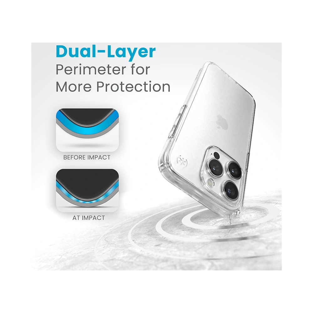 Etui Speck Presidio Perfect-Clear Apple iPhone 15 Pro (Clear)