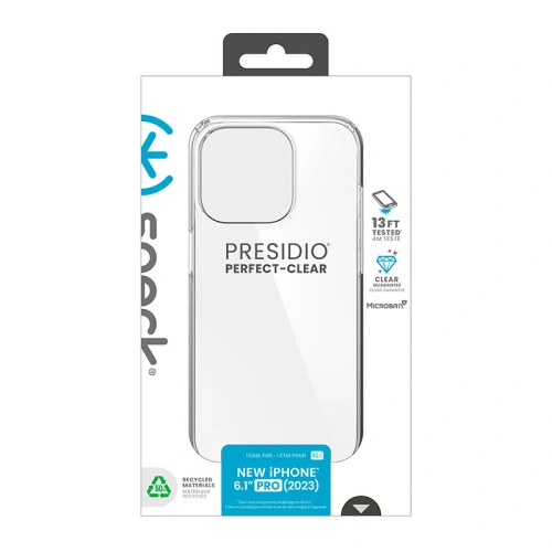 Buy Speck Presidio Perfect-Clear Apple iPhone 15 Pro (Clear) - SPK485 - {ean13} - Home Screen Store Europe