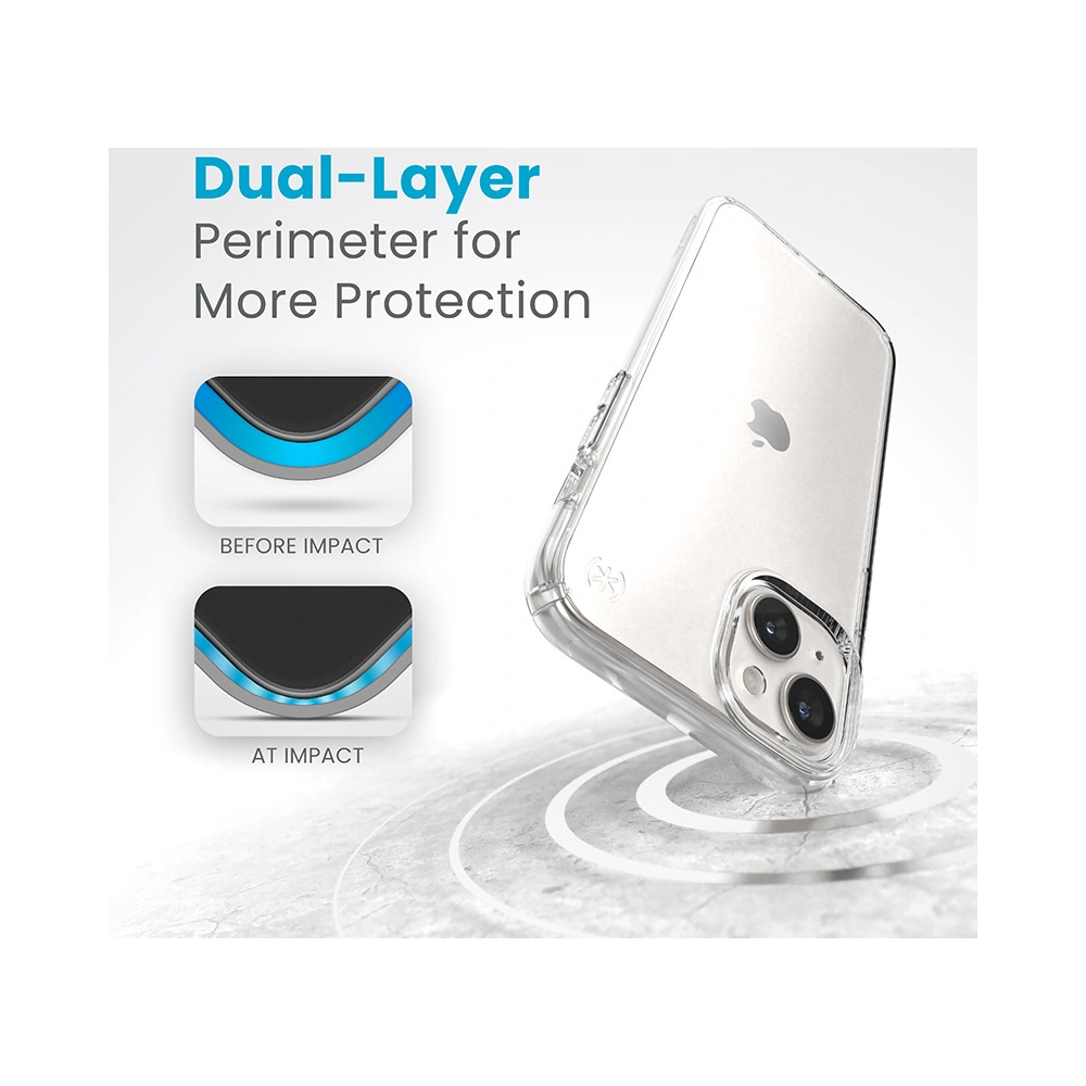 Etui Speck Presidio Perfect-Clear Apple iPhone 15 Plus / 14 Plus (Clear)