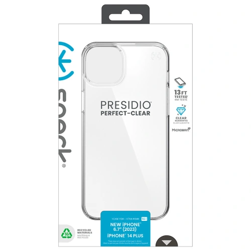 Buy Speck Presidio Perfect-Clear Apple iPhone 15 Plus / 14 Plus (Clear) - SPK486 - {ean13} - Home Screen Store Europe