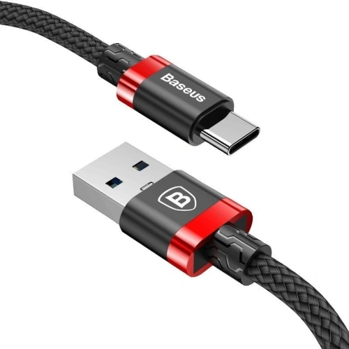 Buy Baseus Golden Belt USB-A to USB-C 3A 1m Red - BSU380RED - {ean13} - Home Screen Store Europe