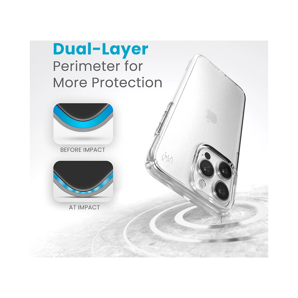 Etui Speck Presidio Perfect-Clear Apple iPhone 15 Pro Max (Clear)