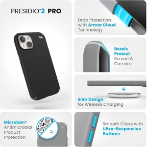 Kup Etui Speck Presidio2 Pro Apple iPhone 15 (Black/Slate Grey/White) - SPK488 - {ean13} - Sklep Home Screen