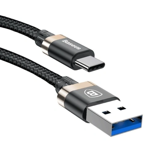 Buy Baseus Golden Belt USB-A to USB-C 3A 1m Gold - BSU381GLD - {ean13} - Home Screen Store Europe