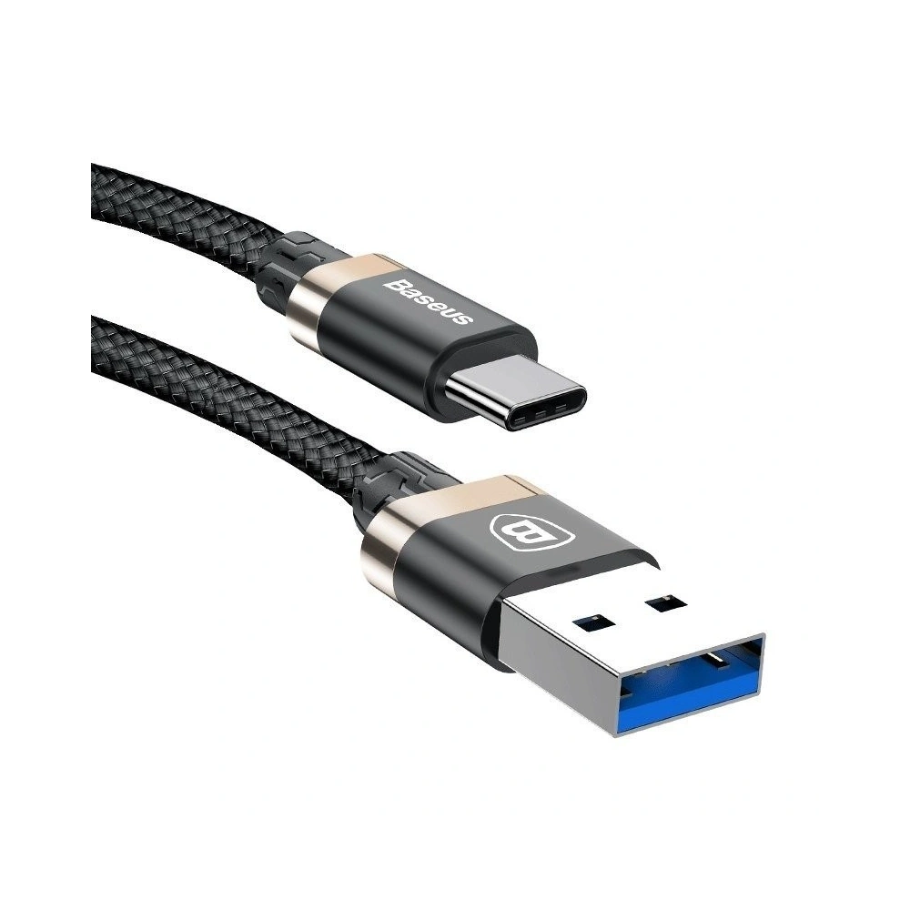 Kabel USB-C USB 3.0 Baseus Golden Belt 3A 1m (złoty)