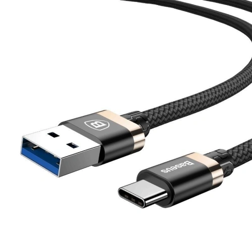 Buy Baseus Golden Belt USB-A to USB-C 3A 1m Gold - BSU381GLD - {ean13} - Home Screen Store Europe