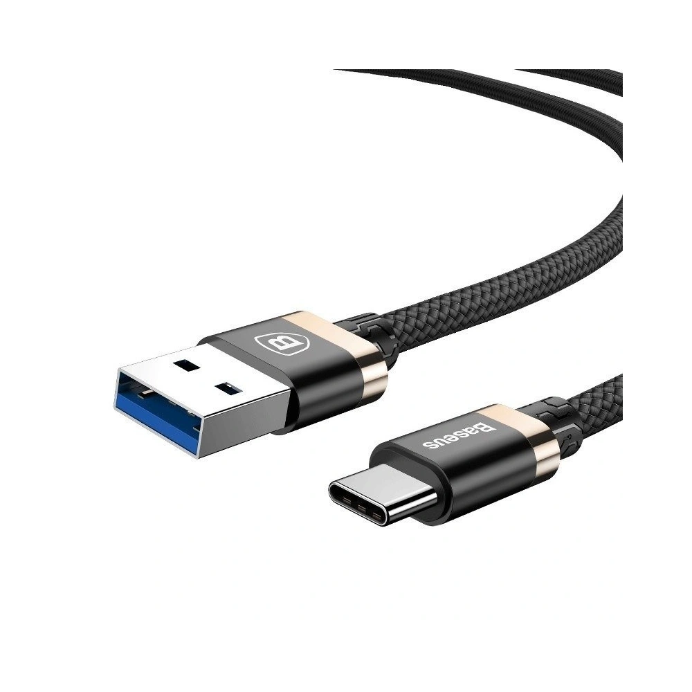 Kabel USB-C USB 3.0 Baseus Golden Belt 3A 1m (złoty)