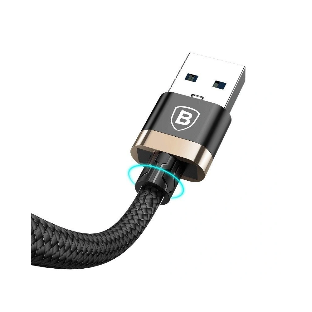 Kabel USB-C USB 3.0 Baseus Golden Belt 3A 1m (złoty)