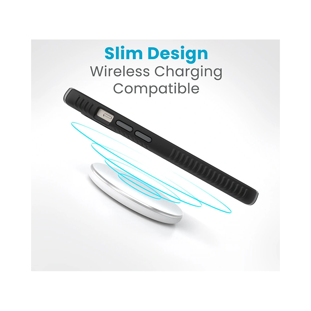 Etui Speck Presidio2 Grip Apple iPhone 15 (Black/Slate Grey/White)