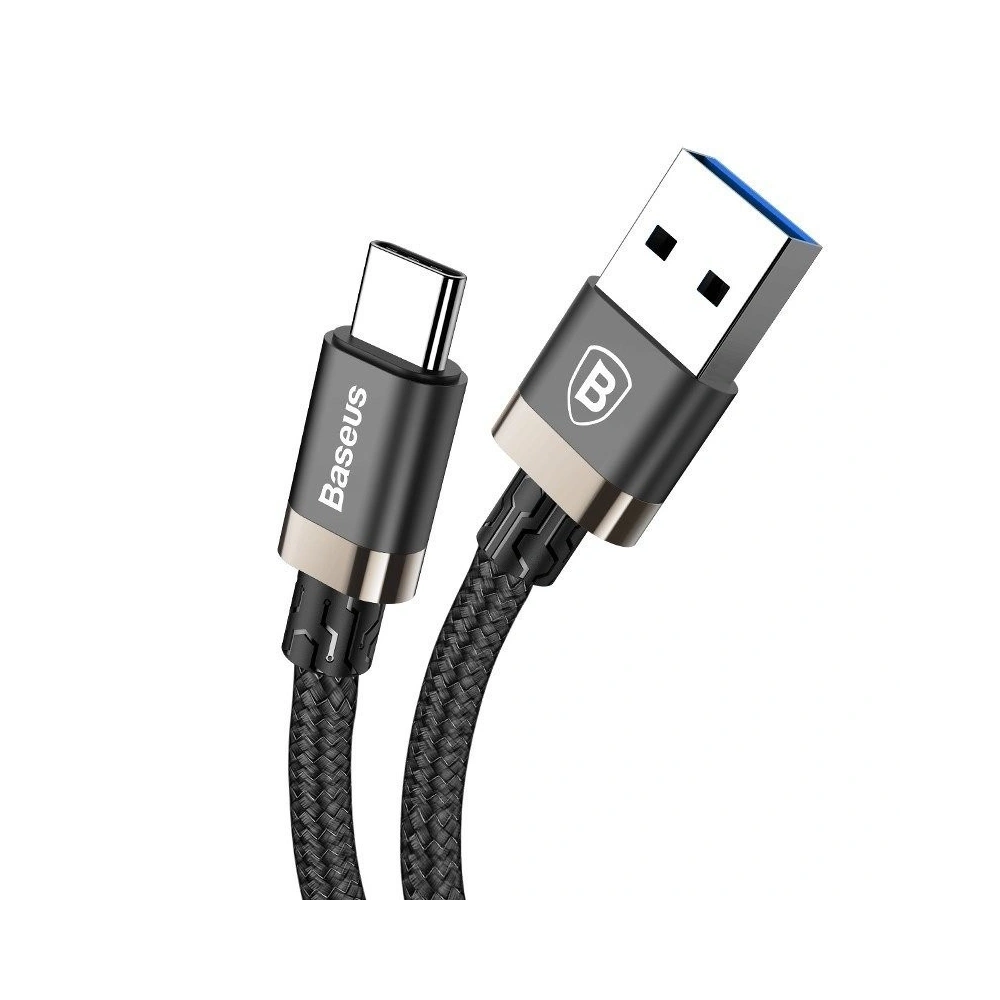 Kabel USB-C USB 3.0 Baseus Golden Belt 3A 1m (złoty)