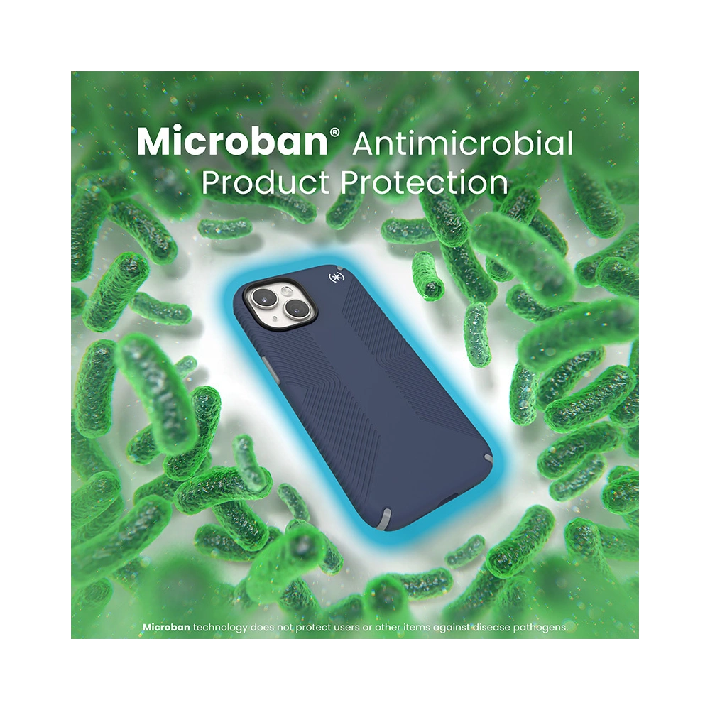 Etui Speck Presidio2 Grip Apple iPhone 15 (Coastal Blue/Dustgrey/White)