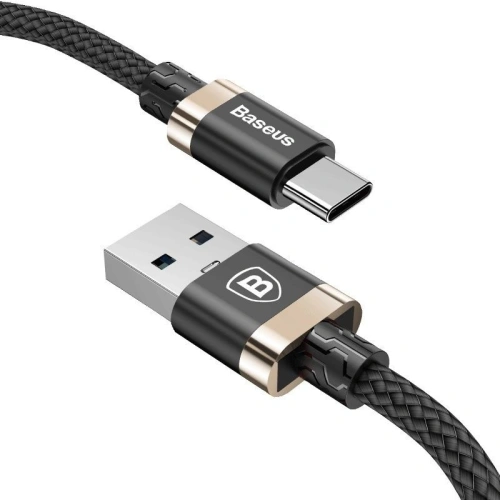 Buy Baseus Golden Belt USB-A to USB-C 3A 1m Gold - BSU381GLD - {ean13} - Home Screen Store Europe
