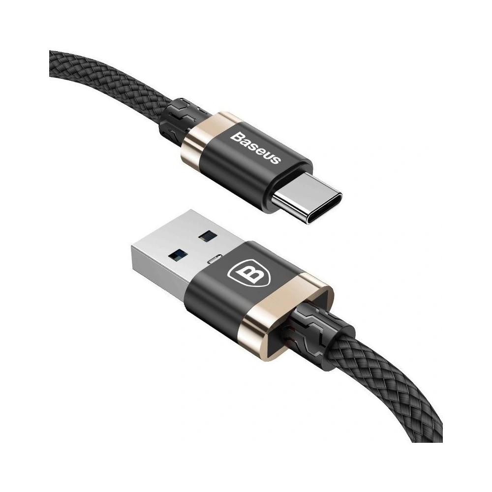 Kabel USB-C USB 3.0 Baseus Golden Belt 3A 1m (złoty)