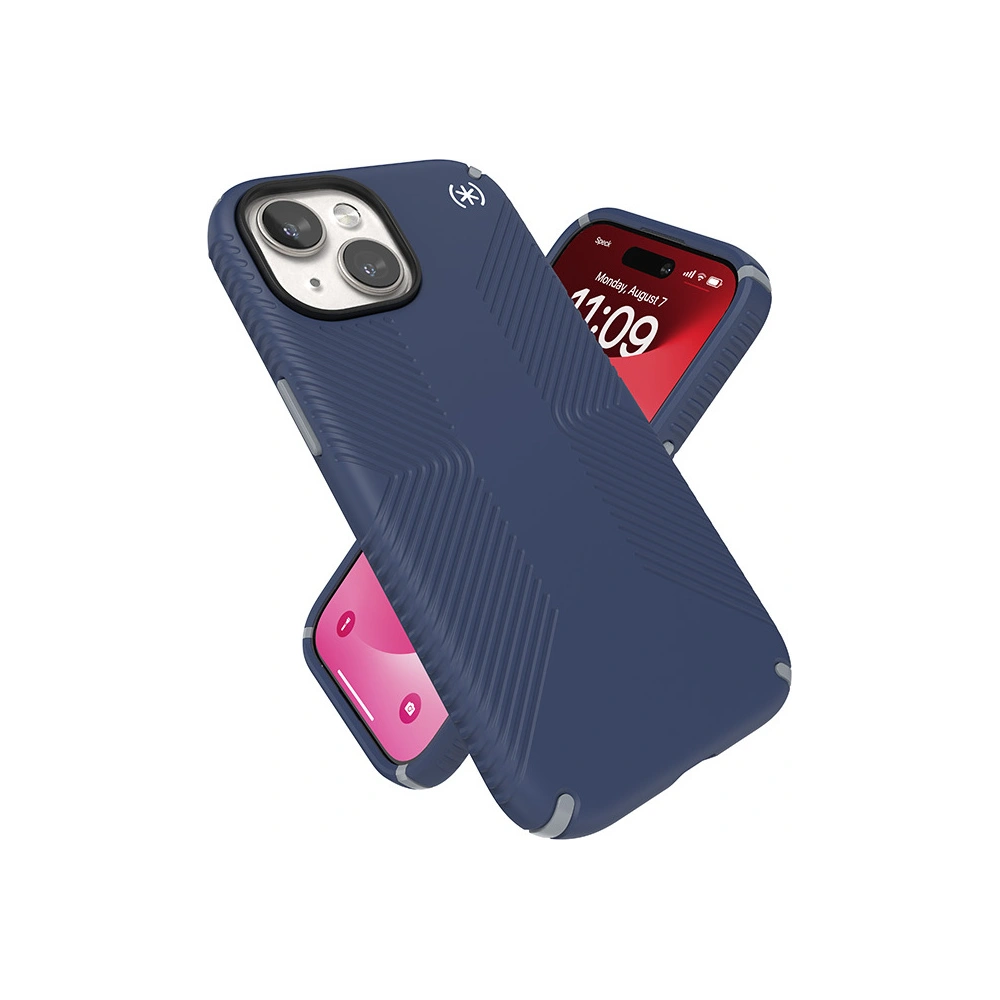 Etui Speck Presidio2 Grip Apple iPhone 15 (Coastal Blue/Dustgrey/White)