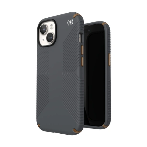 Buy Speck Presidio2 Grip Apple iPhone 15 (Charcoal Grey/Cool Bronze/White) - SPK494 - {ean13} - Home Screen Store Europe