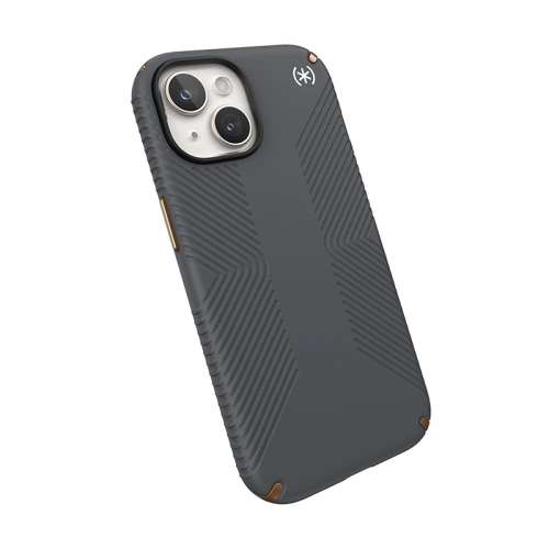Buy Speck Presidio2 Grip Apple iPhone 15 (Charcoal Grey/Cool Bronze/White) - SPK494 - {ean13} - Home Screen Store Europe