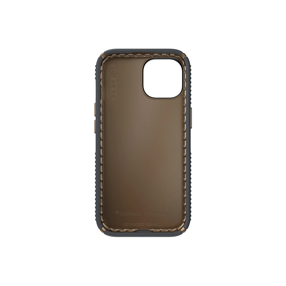Etui Speck Presidio2 Grip Apple iPhone 15 (Charcoal Grey/Cool Bronze/White)