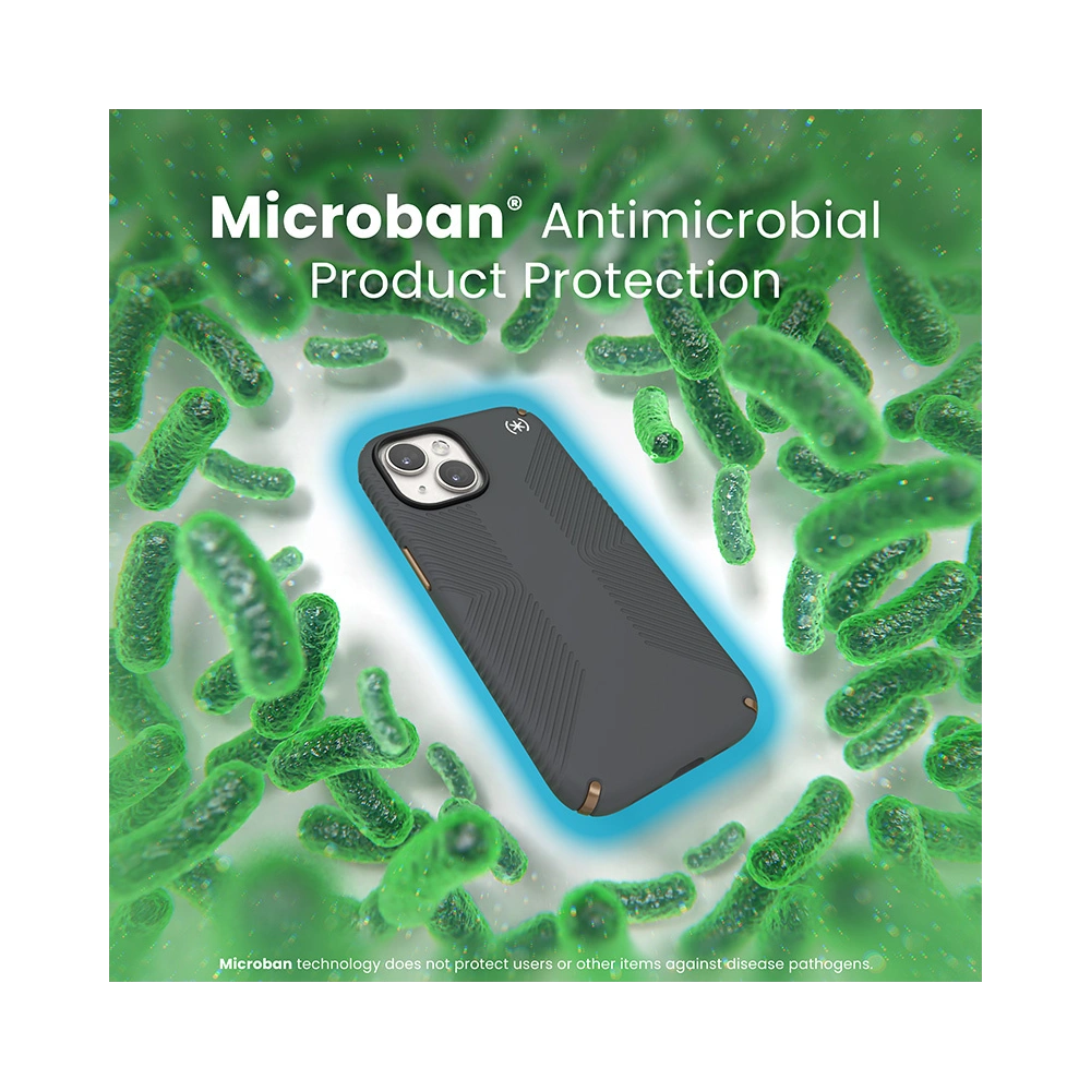 Etui Speck Presidio2 Grip Apple iPhone 15 (Charcoal Grey/Cool Bronze/White)