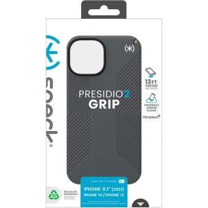Etui Speck Presidio2 Grip Apple iPhone 15 (Charcoal Grey/Cool Bronze/White)