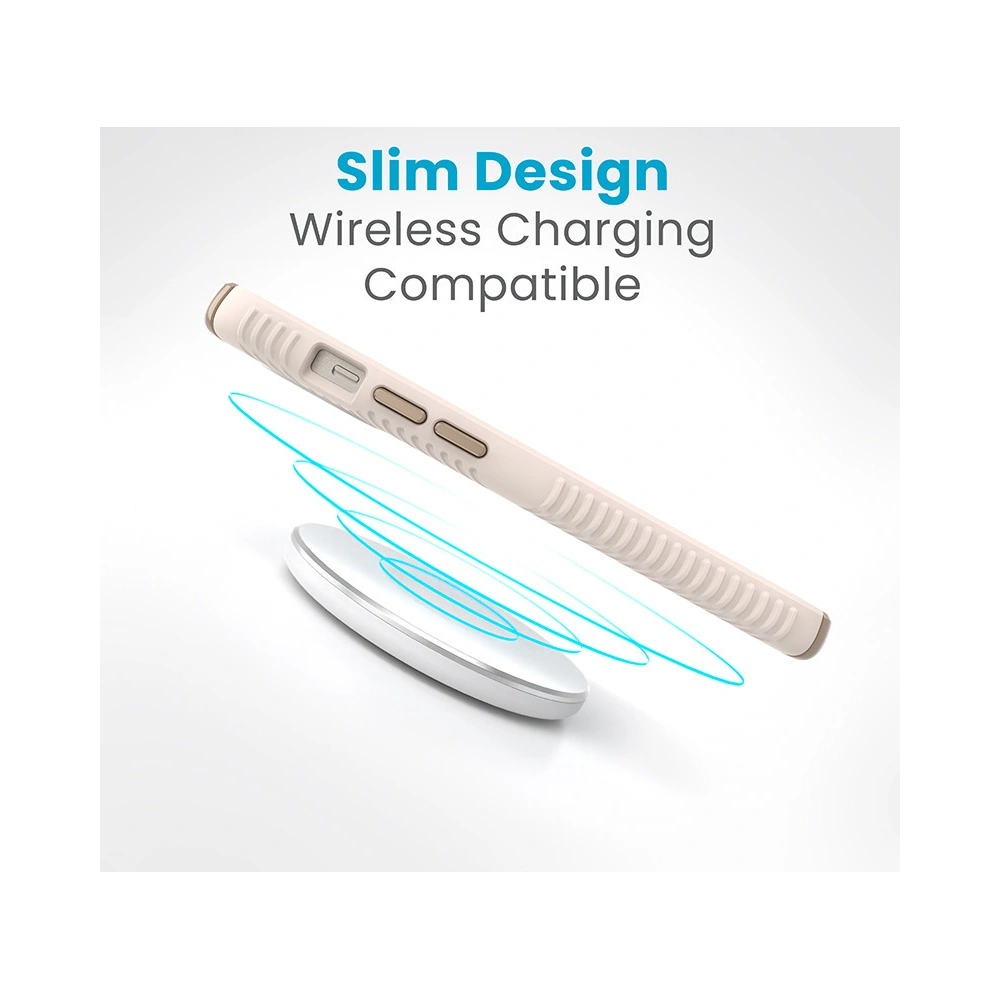 Etui Speck Presidio2 Grip Apple iPhone 15 (Bleached Bone/Heirloom Gold/Hazel Brown)