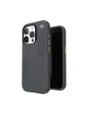 Speck Apple Carcasă Presidio2 Grip iPhone 15 Pro (gri cărbune/ bronz rece/alb)