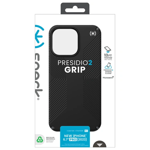 Kup Etui Speck Presidio2 Grip Apple iPhone 15 Pro Max (Black/Slate Grey/White) - SPK500 - {ean13} - Sklep Home Screen