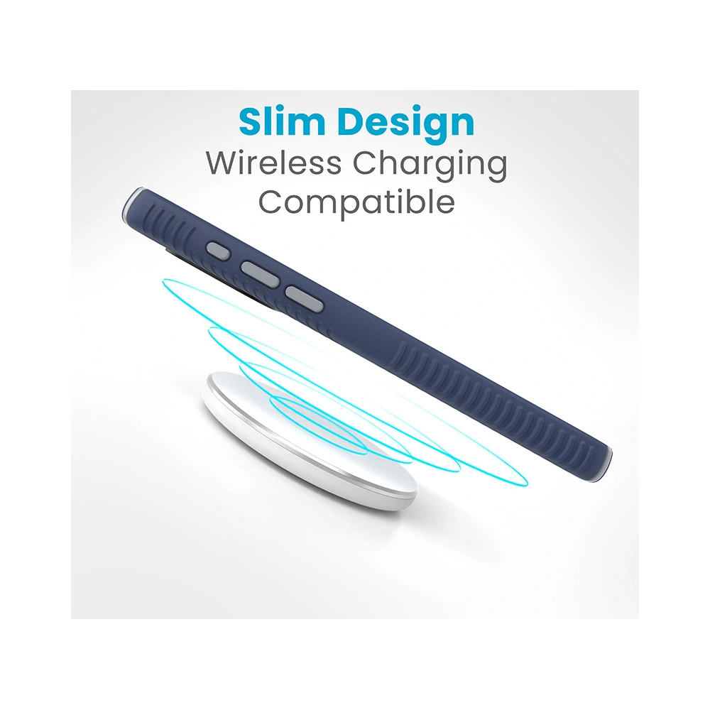 Etui Speck Presidio2 Grip Apple iPhone 15 Pro Max (Coastal Blue/Dustgrey/White)