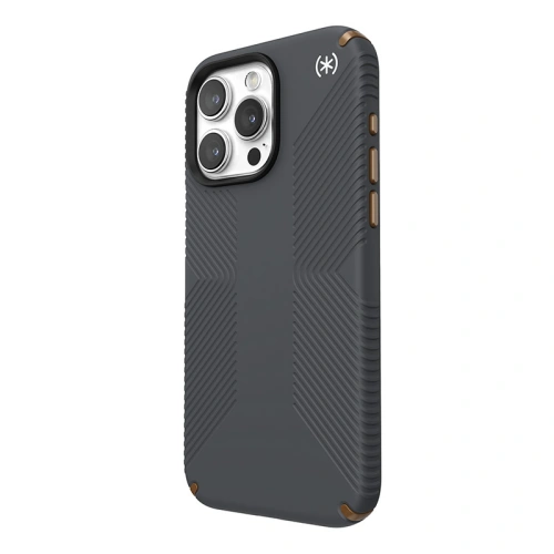 Buy Speck Presidio2 Grip Apple iPhone 15 Pro Max (Charcoal Grey/Cool Bronze/White) - SPK502 - {ean13} - Home Screen Store Europe