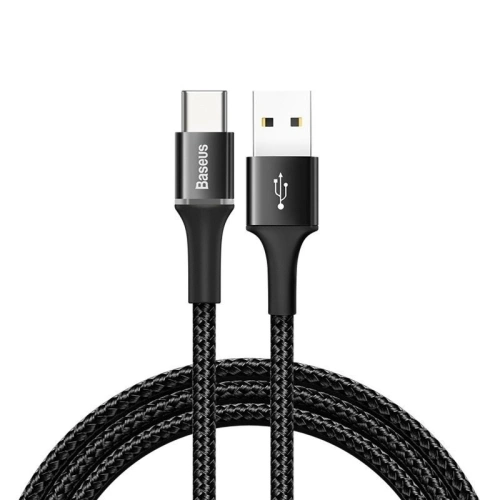 Kup USB-C-Kabel mit LED-Beleuchtung Baseus Halo 3A 1m (schwarz) - BSU383BLK - {ean13} - Sklep Home Screen
