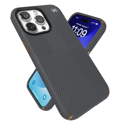 Buy Speck Presidio2 Grip Apple iPhone 15 Pro Max (Charcoal Grey/Cool Bronze/White) - SPK502 - {ean13} - Home Screen Store Europe