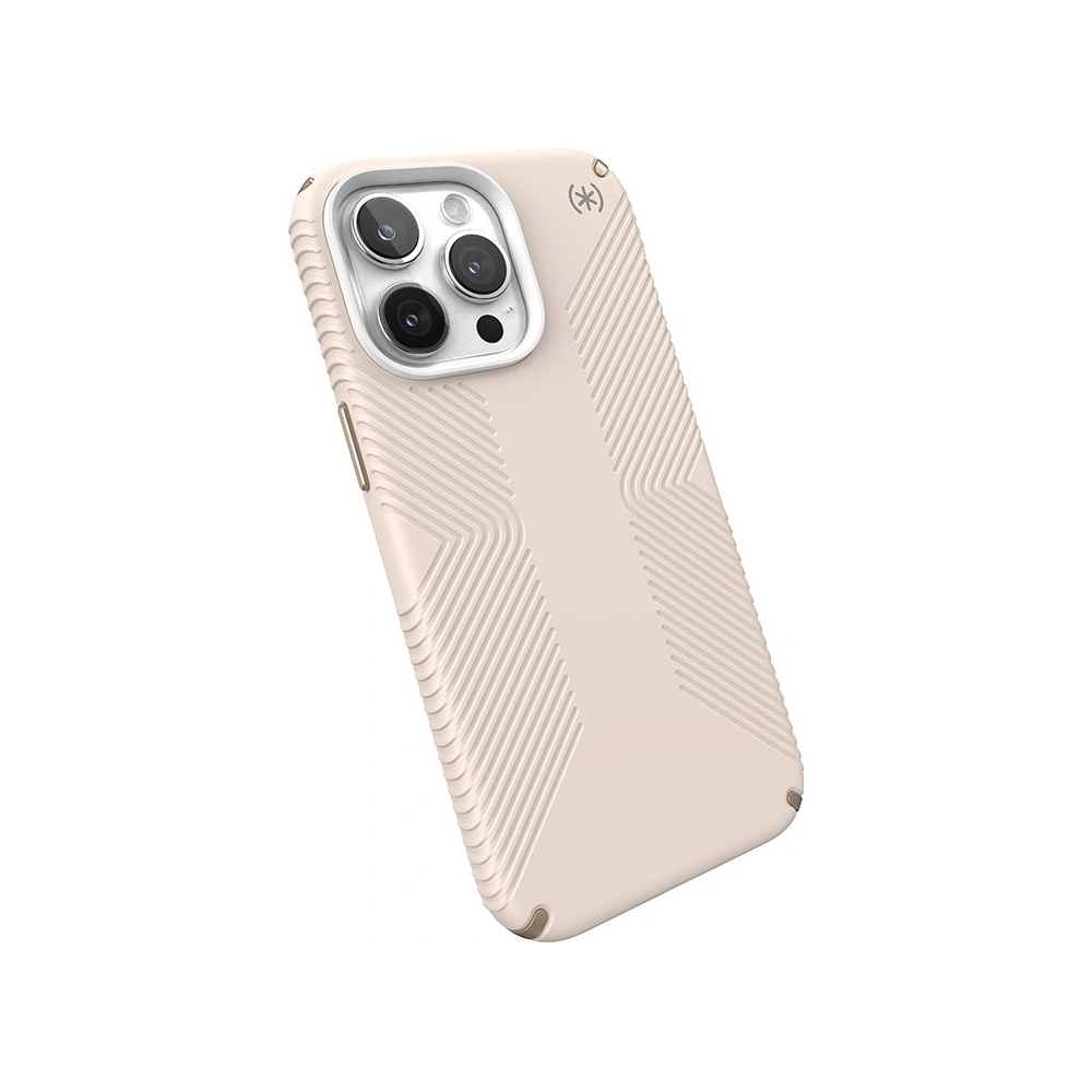 Etui Speck Presidio2 Grip Apple iPhone 15 Pro Max (Bleached Bone/Heirloom Gold/Hazel Brown)