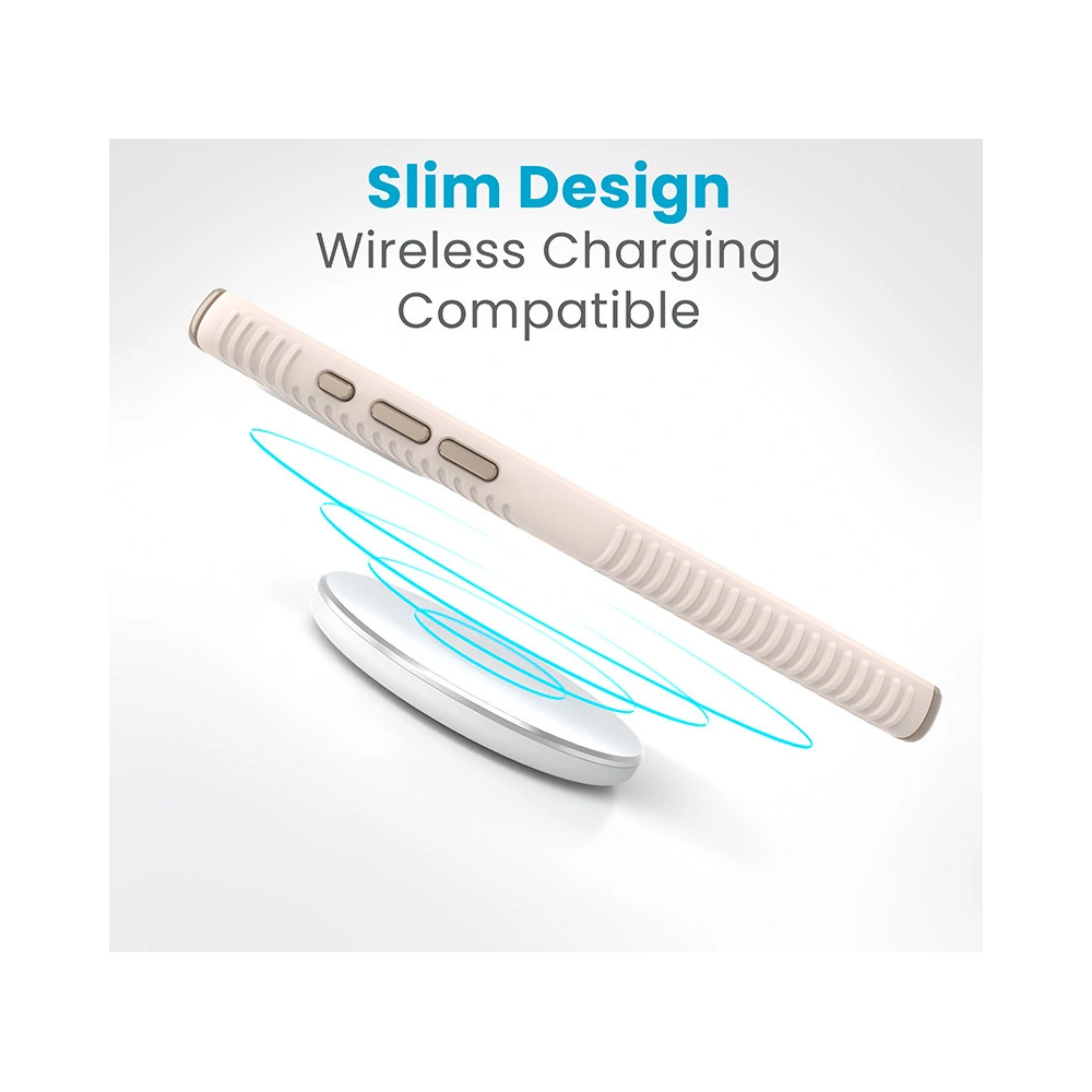 Etui Speck Presidio2 Grip Apple iPhone 15 Pro Max (Bleached Bone/Heirloom Gold/Hazel Brown)