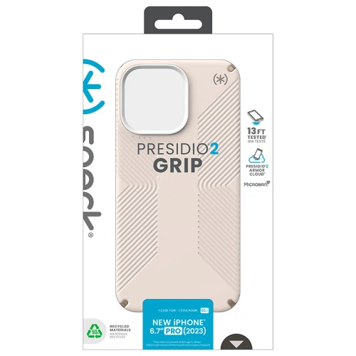Kup Etui Speck Presidio2 Grip Apple iPhone 15 Pro Max (Bleached Bone/Heirloom Gold/Hazel Brown) - SPK503 - {ean13} - Sklep Home Screen