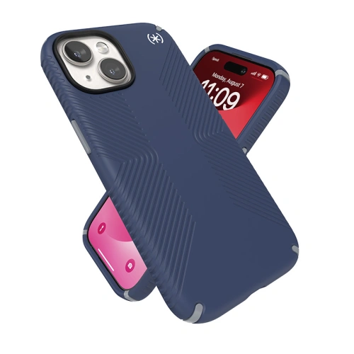 Kup Etui Speck Presidio2 Grip MagSafe Apple iPhone 15 (Mořská modř/Prachová šedá/Bílá) - SPK505 - {ean13} - Sklep Home Screen