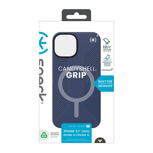 Kup Etui Speck Presidio2 Grip MagSafe Apple iPhone 15 (Mořská modř/Prachová šedá/Bílá) - SPK505 - {ean13} - Sklep Home Screen
