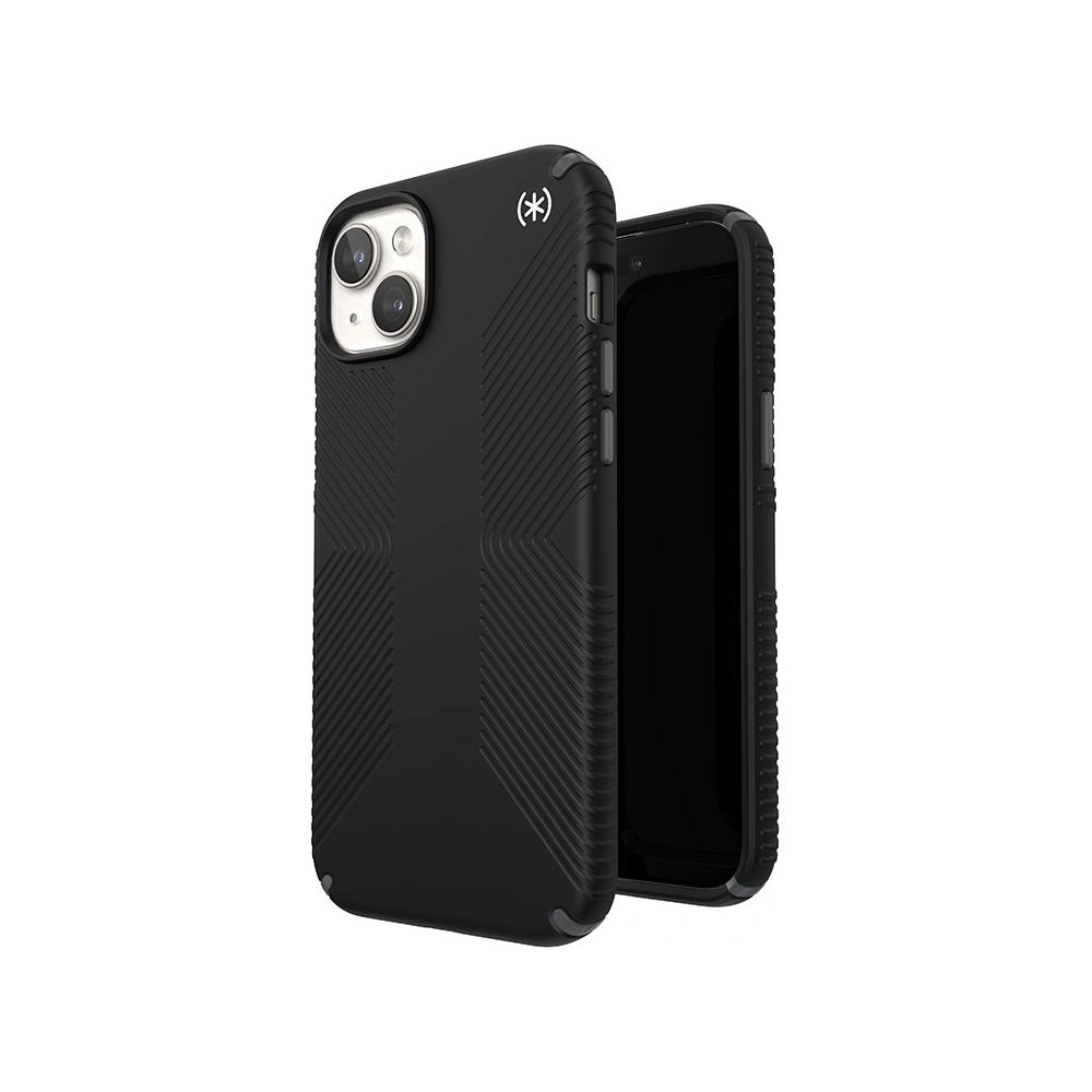 Etui Speck Presidio2 Grip MagSafe Apple iPhone 15 Plus / 14 Plus (Black/Slate Grey/White)