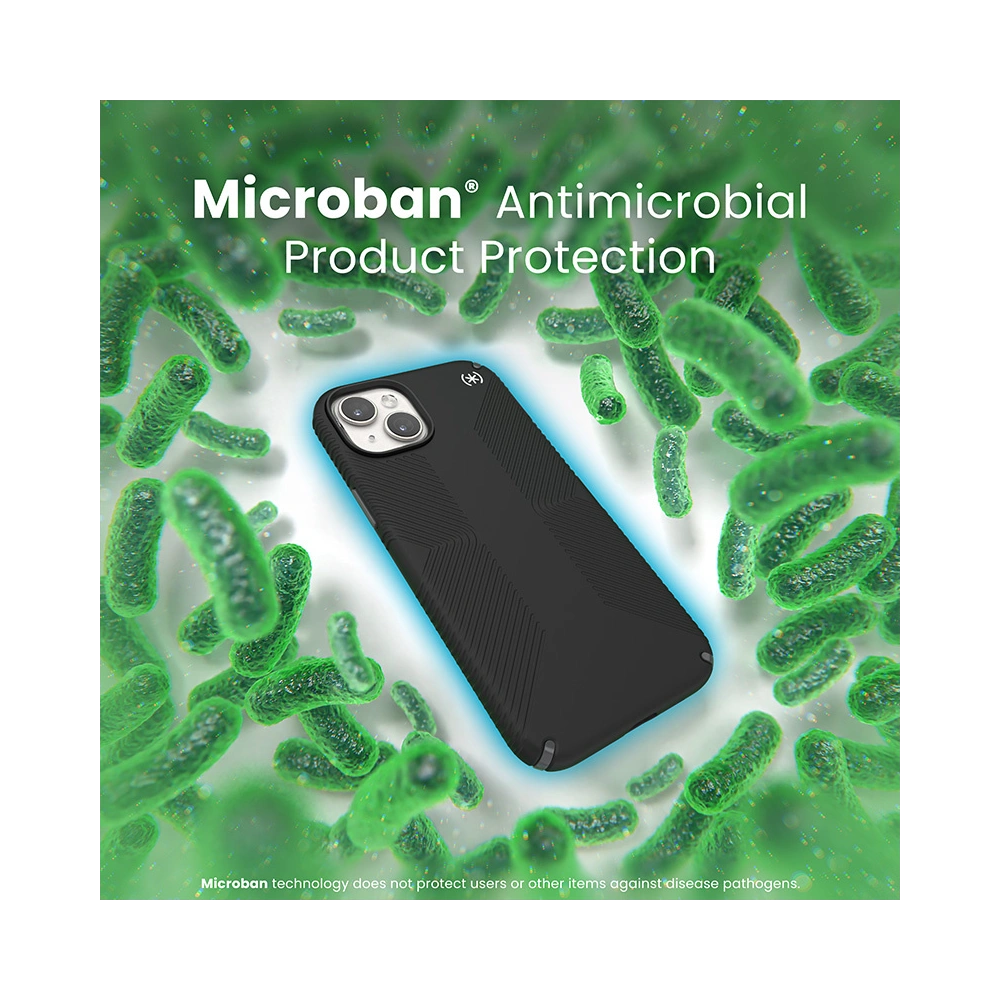 Etui Speck Presidio2 Grip MagSafe Apple iPhone 15 Plus / 14 Plus (Black/Slate Grey/White)